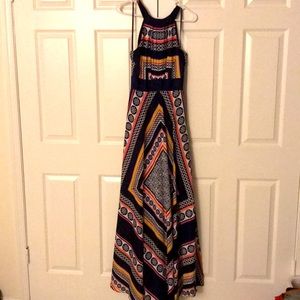 Eliza J Vintage Silk Scarf Dress from Nordstrom